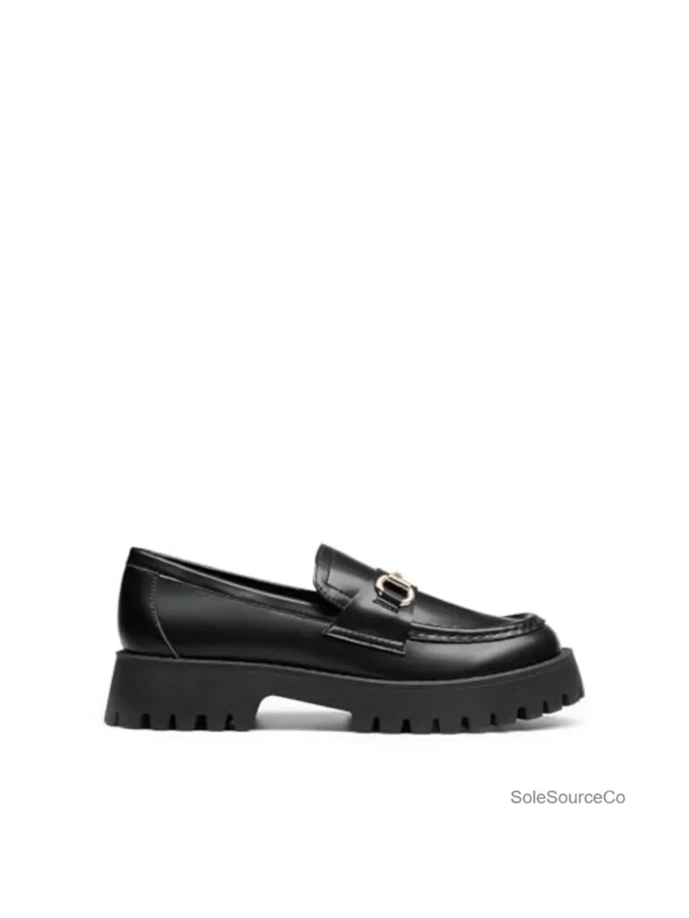 Platform Chunky Loafers for Women Slip On Dressy Business Shoes Arch Support